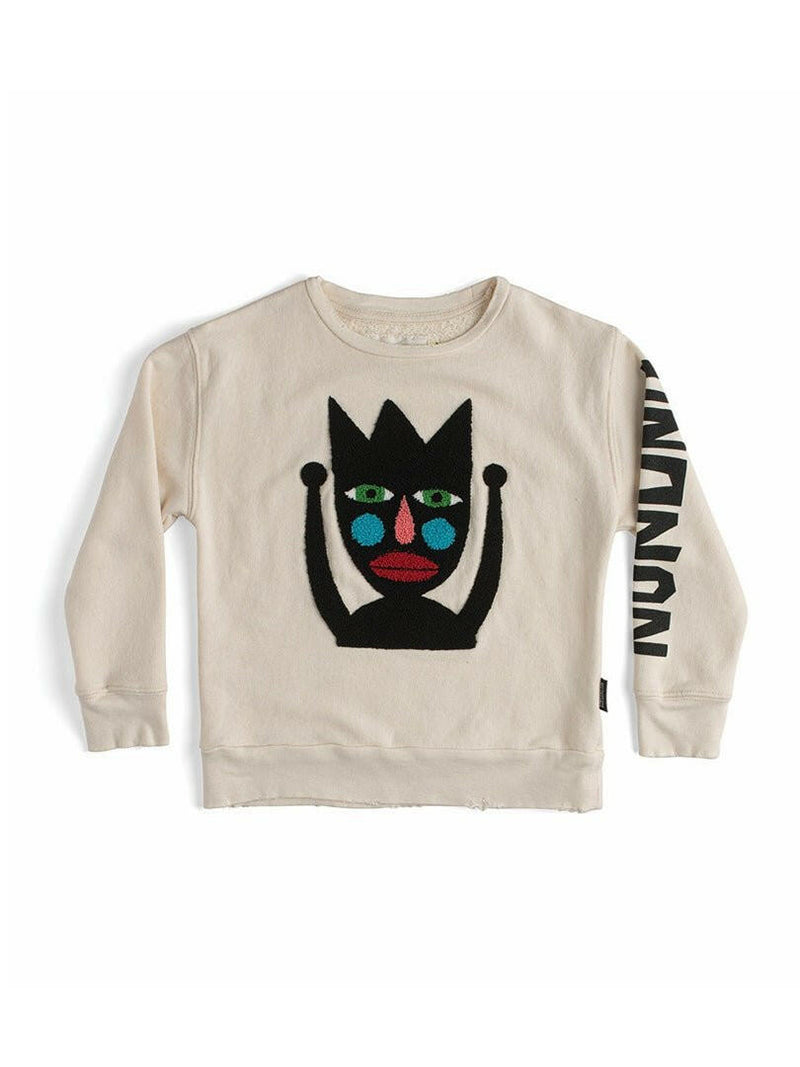 NUNUNU Crown Jestar Sweatshirt - Natural - HYPHEN KIDS