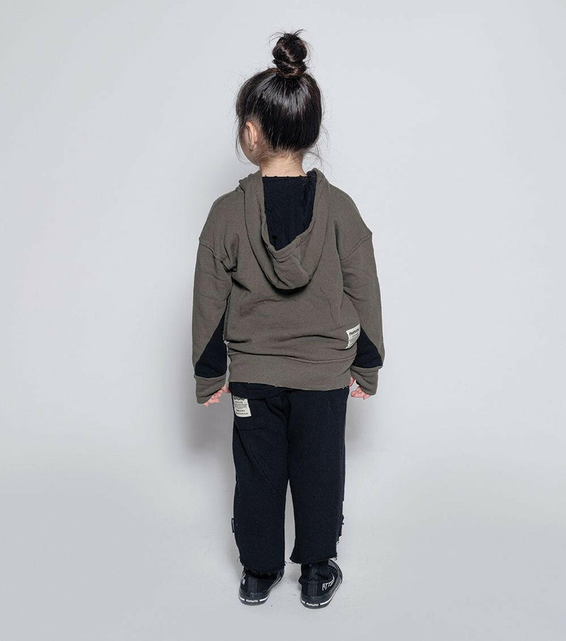 nununu dazed skull zip hoodie - HYPHEN KIDS