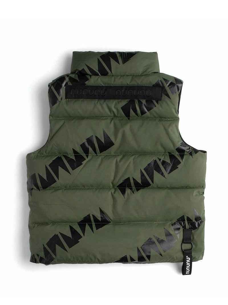 NUNUNU Down Vest Olive - HYPHEN KIDS