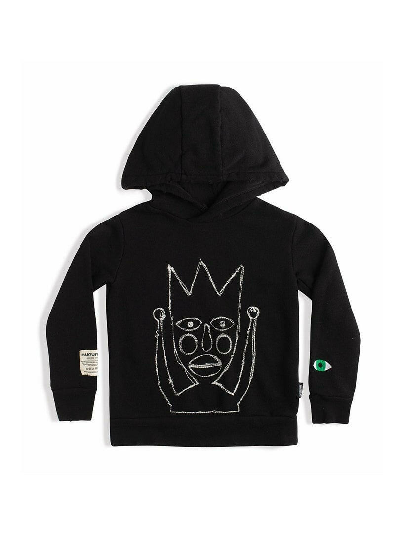 NUNUNU Embroidered Crown Jester Hoodie - Jackets|Coats|Hoodies - 10 - 11Y