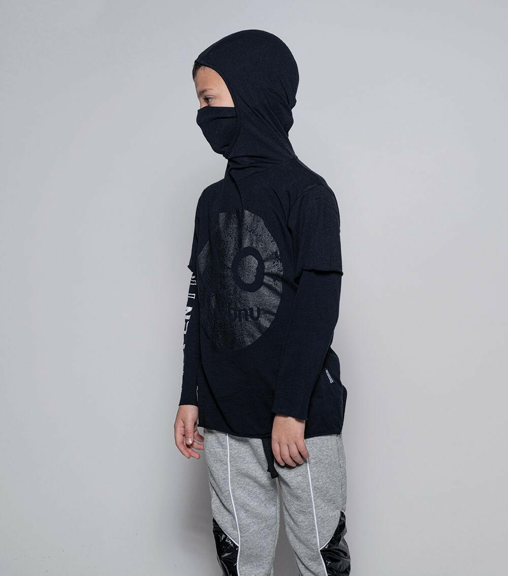 nununu nununu smile ninja shirt - HYPHEN KIDS