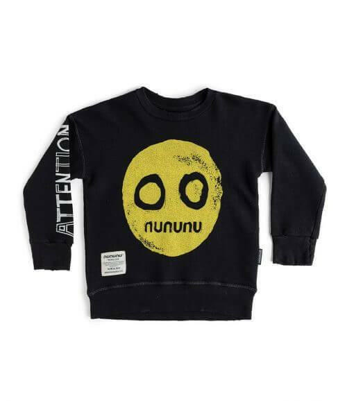 Black eyes deals lips printed sweatshirt