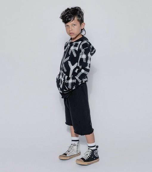 nununu solid sweatshorts - HYPHEN KIDS