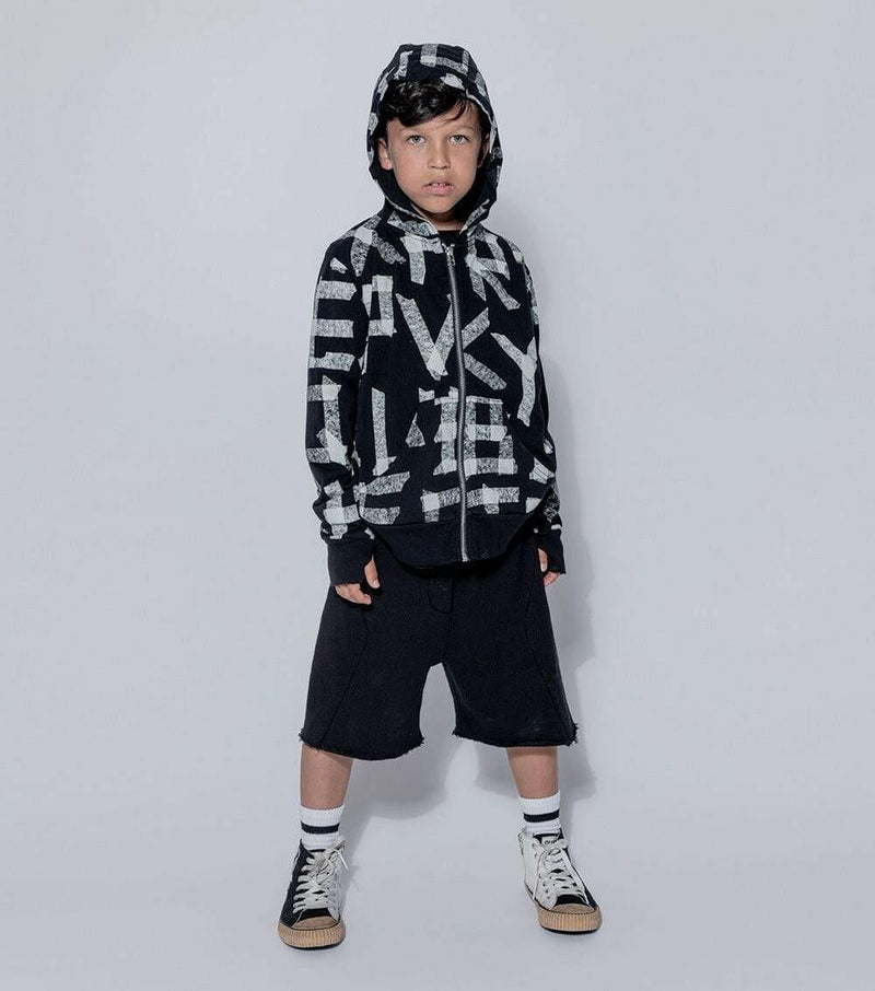 nununu solid sweatshorts - HYPHEN KIDS