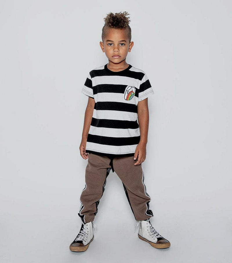 nununu striped t - shirt - HYPHEN KIDS