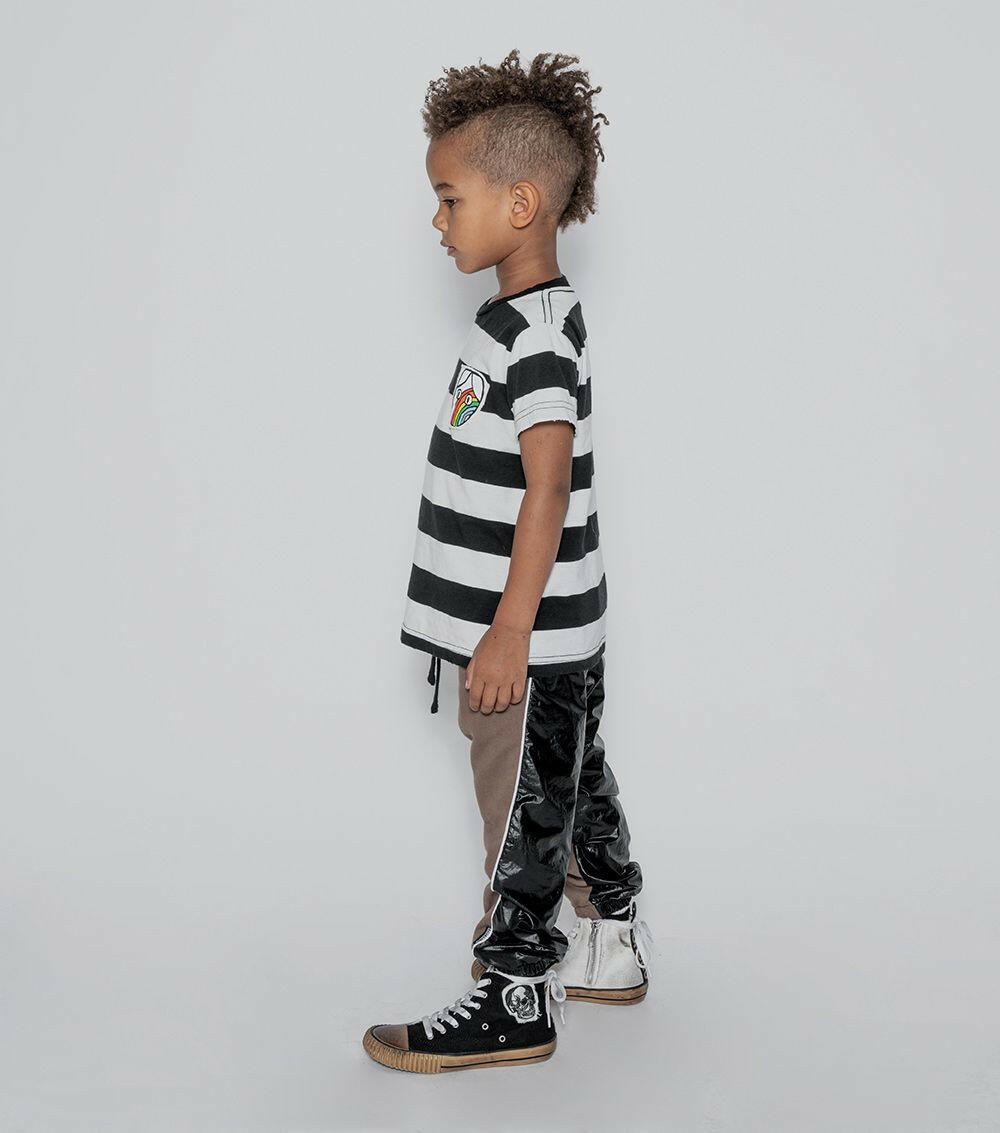 nununu striped t - shirt - HYPHEN KIDS