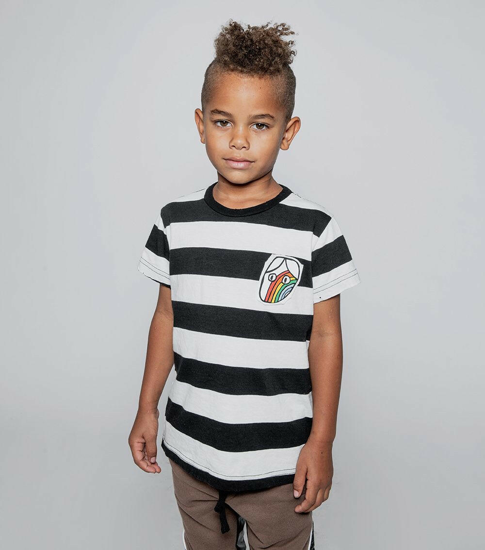 nununu striped t - shirt - HYPHEN KIDS