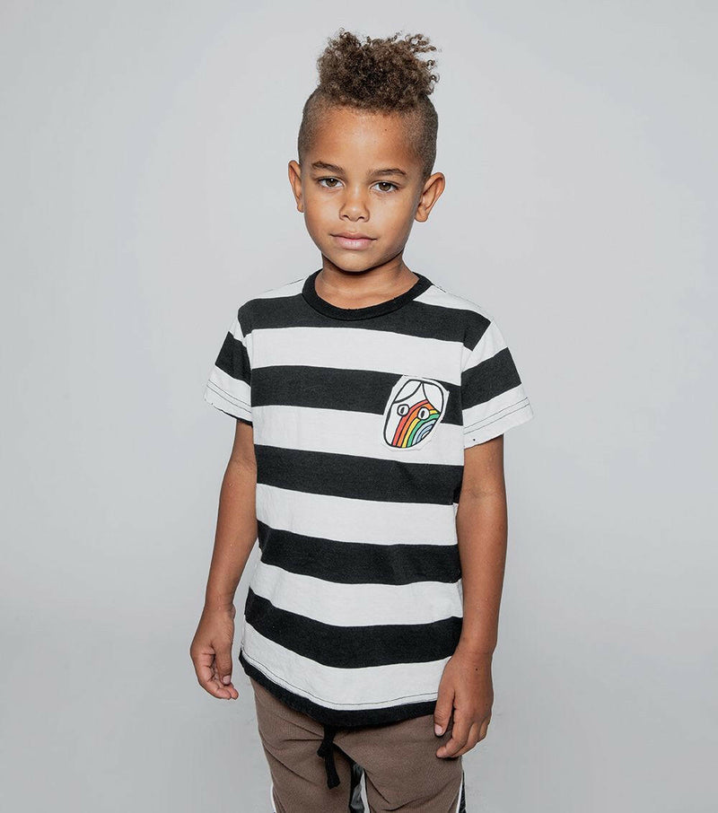 nununu striped t - shirt - HYPHEN KIDS