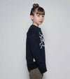 nununu unbalanced skull sweatshirt - Sweatshirts - 2 - 3Y