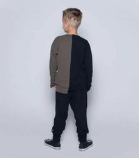 nununu unbalanced skull sweatshirt - Sweatshirts - 2 - 3Y