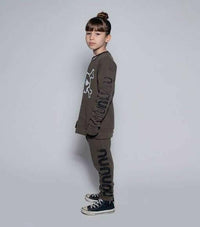 nununu unbalanced skull sweatshirt - Sweatshirts - 2 - 3Y