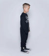 nununu unbalanced skull sweatshirt - Sweatshirts - 2 - 3Y