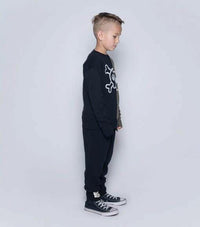 nununu unbalanced skull sweatshirt - Sweatshirts - 2 - 3Y