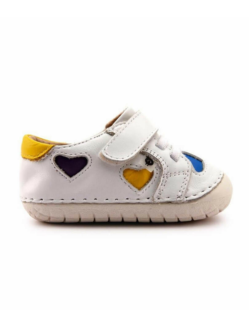 Old Soles Hearty Pave - Snow / Sunflower (#4076) - HYPHEN KIDS