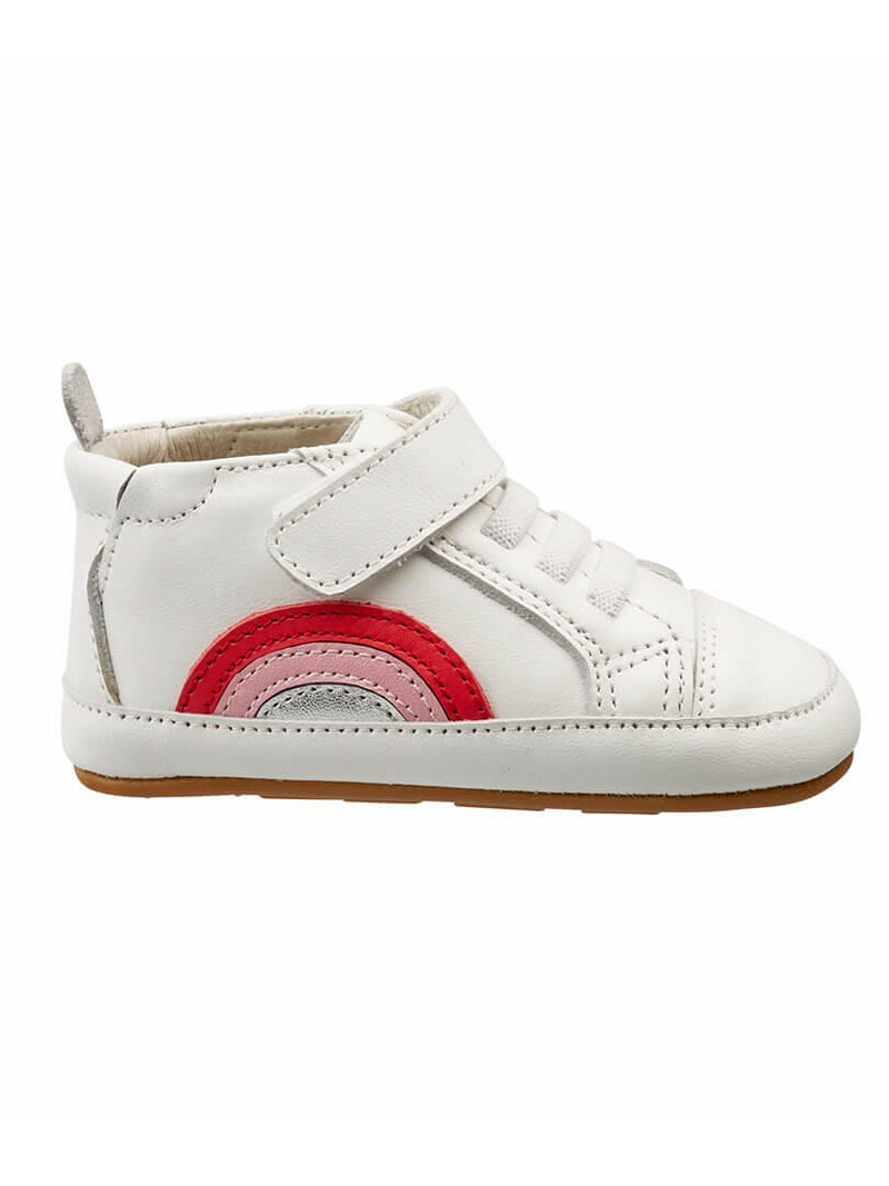 Old Soles Sunny Bub - White Rainbow (#0069R) - HYPHEN KIDS
