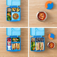 OmieBox V2 Bento Box for Kids - Blue Sky -HYPHEN KIDS