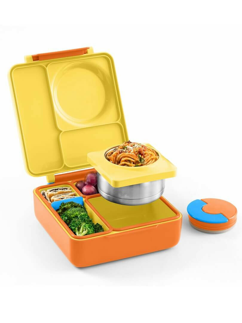 OmieBox V2 Bento Box for Kids  - (Sunshine) -HYPHEN KIDS