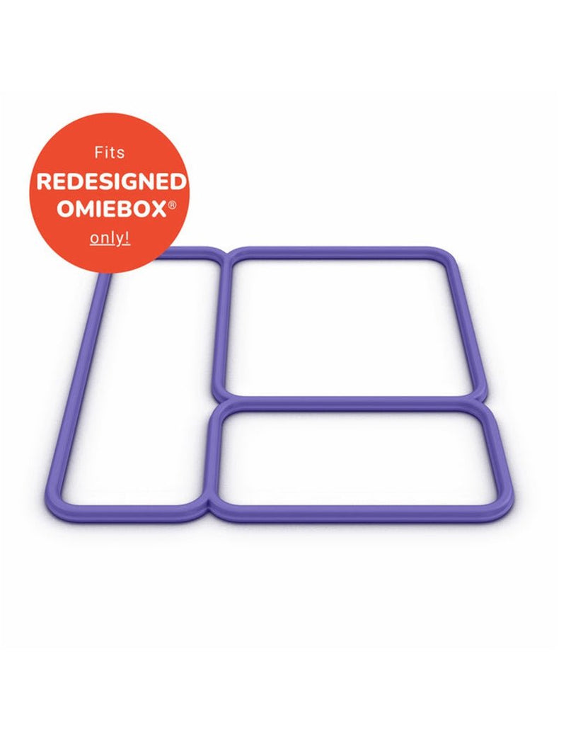 Omiebox V2 Lid Seals - Purple Plum -HYPHEN KIDS
