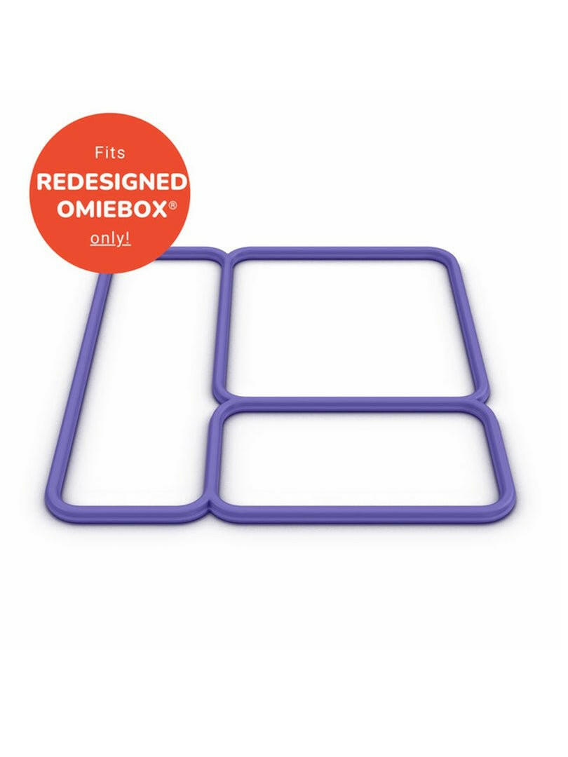 Shop Omiebox V2 Lid Seals - Purple Plum NZ | Premium Lunchbox Accessory for School Kids
