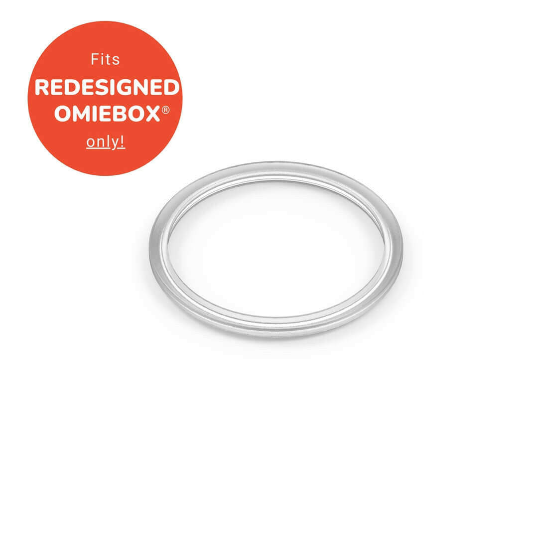 Omiebox V2 Thermos Gaskets 2nd Gen - Clear - Lunchbox Accessory - 