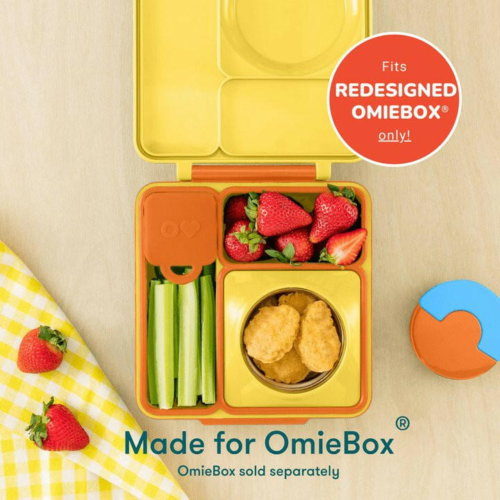 Omiedip - Silicone Dip Container 2 pack - Purple and Orange - HYPHEN KIDS