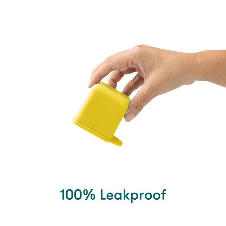 Omiedip - Silicone Dip Container 2 pack - Red and Yellow - Snack Box - 