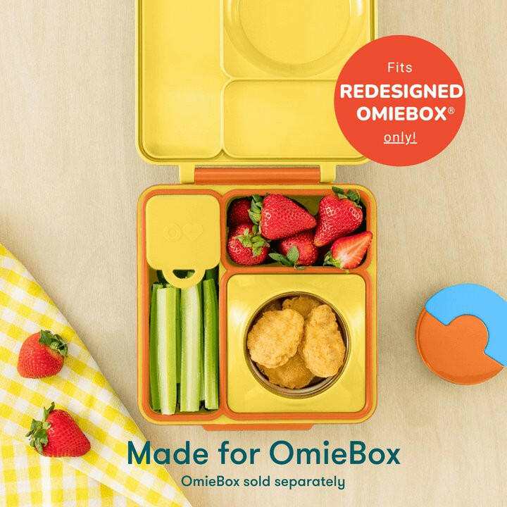 Omiedip - Silicone Dip Container 2 pack - Red and Yellow - HYPHEN KIDS