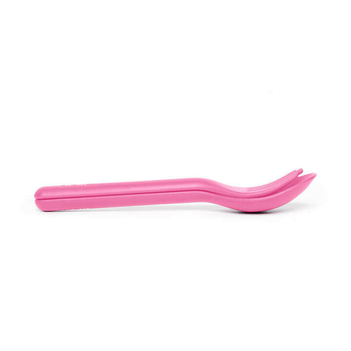 OmiePod & Fork, Spoon Set - Bubble Pink - Utensils - 