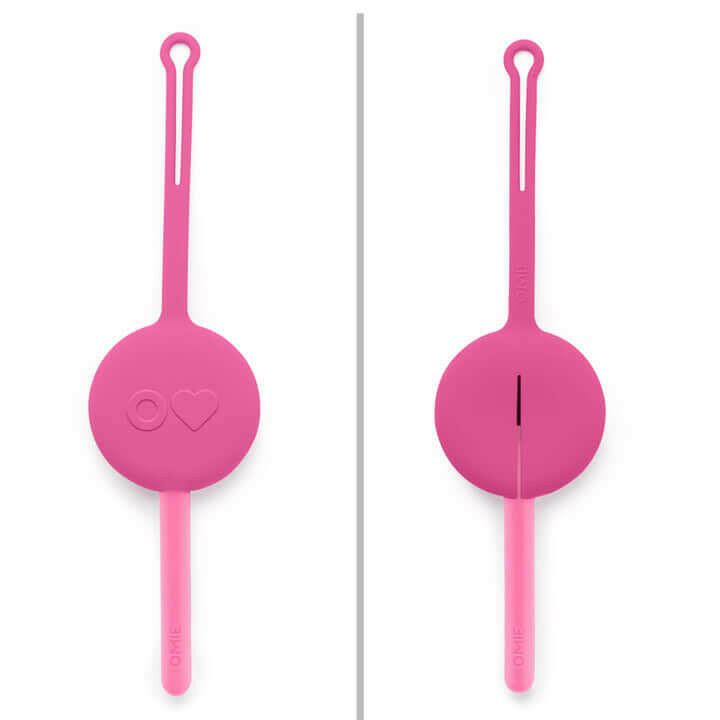 OmiePod & Fork, Spoon Set - Bubble Pink - Utensils - 