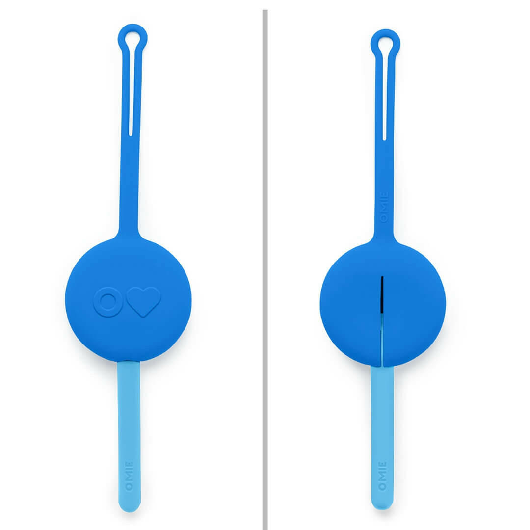 OmiePod & Fork, Spoon Set - Capri Blue - Bowls & Utensils - 