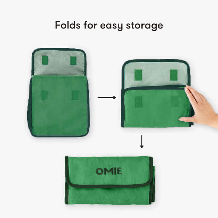 Omietote Insulated Lunch Bag - Green -HYPHEN KIDS