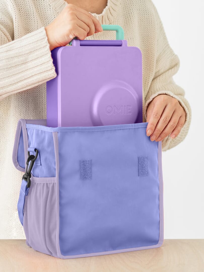 Omietote Insulated Lunch Bag - Purple -HYPHEN KIDS