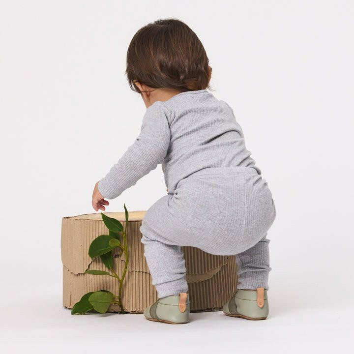 Pretty Brave Slip - On Sage - HYPHEN KIDS