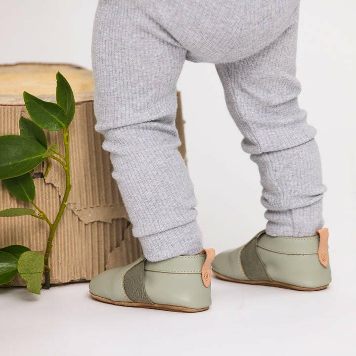Pretty Brave Slip - On Sage - HYPHEN KIDS