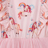 Rainbow Unicorn L/S Hazel Tutu Dress - Dresses - 2 - 3Y