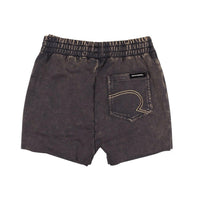 Rock Your Kid Black Wash Stripe Shorts - Shorts - 2 - 3Y