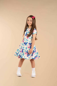 Rock Your Kid Fairy Girls Waisted Dress - Dresses - 10 - 11Y