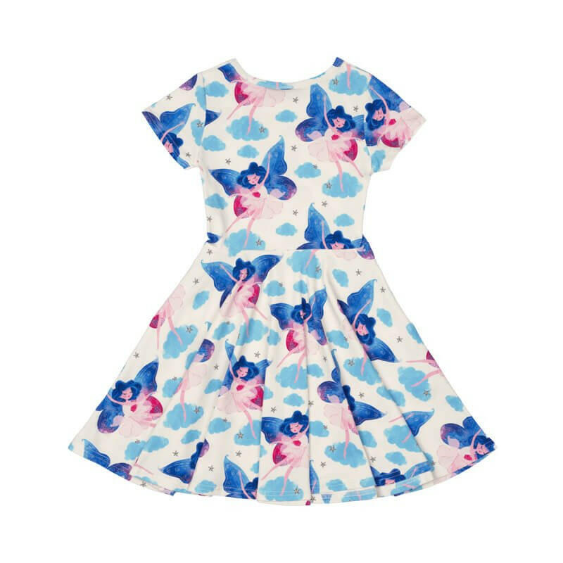 Rock Your Kid Fairy Girls Waisted Dress - HYPHEN KIDS
