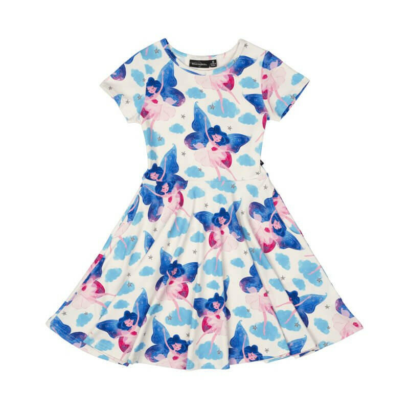 Rock Your Kid Fairy Girls Waisted Dress - HYPHEN KIDS