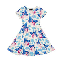Rock Your Kid Fairy Girls Waisted Dress - Dresses - 10 - 11Y