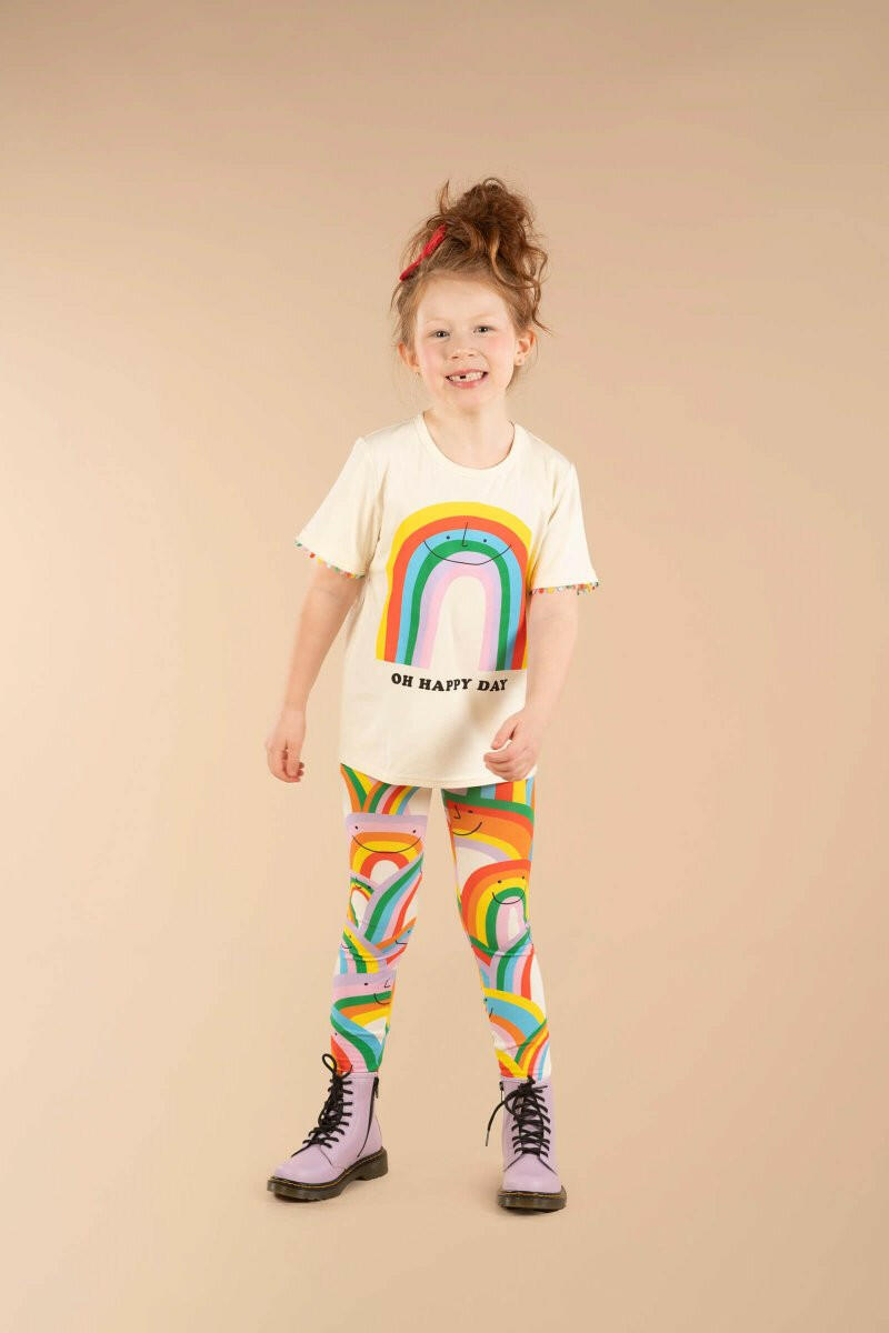 Rock Your Kid Happy Rainbows Tights - HYPHEN KIDS