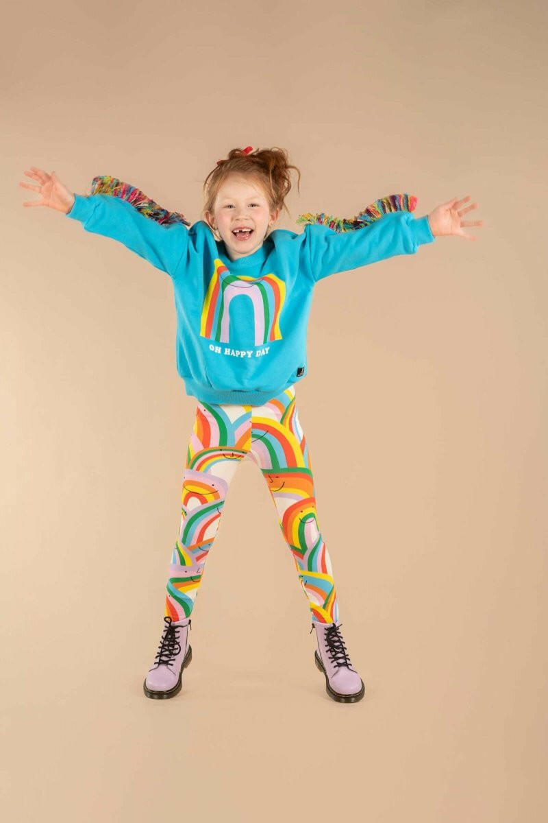 Rock Your Kid Happy Rainbows Tights - HYPHEN KIDS