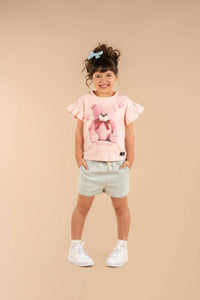 Rock Your Kid Light Blue Chambray - Shorts - 10 - 11Y