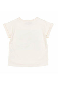 Rock Your Kid Smile Dino Short Sleeve T-Shirt Boxy Fit - Shirts - 10 - 11Y