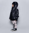 Scribbled Skulls Down Jacket - Coats & Jackets - 10 - 11Y