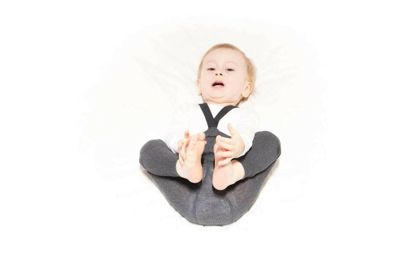 Silly Silas Footless Dark Grey Blend - HYPHEN KIDS