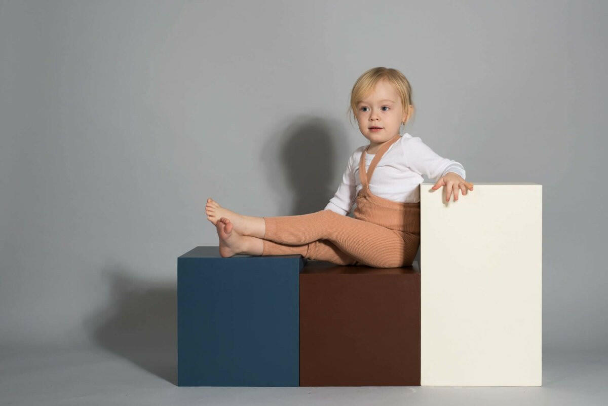 Silly Silas Footless Dark Grey Blend - HYPHEN KIDS