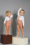 Silly Silas Footless Light Brown - Baby & Toddler Socks & Tights - 0 - 12M