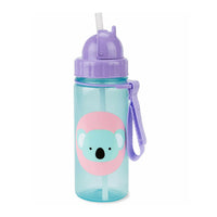 Shop Skip Hop 390ml Zoo Straw Bottle - Koala NZ | Premium Bottles for School Kids