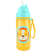Shop Skip Hop 390ml Zoo Straw Bottle - Lion NZ | Premium Bottles for School Kids